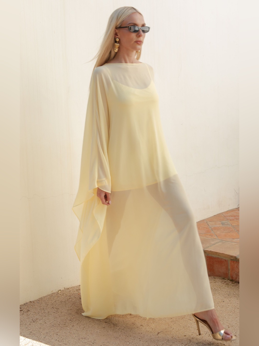 Show Me Your Mumu Olsen Maxi Dress Size Small Xxs Yellow Nwot